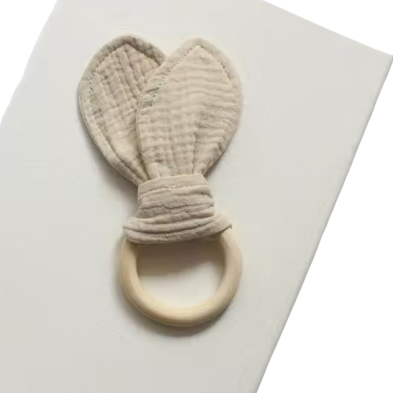 Bunny Ears Teething Ring