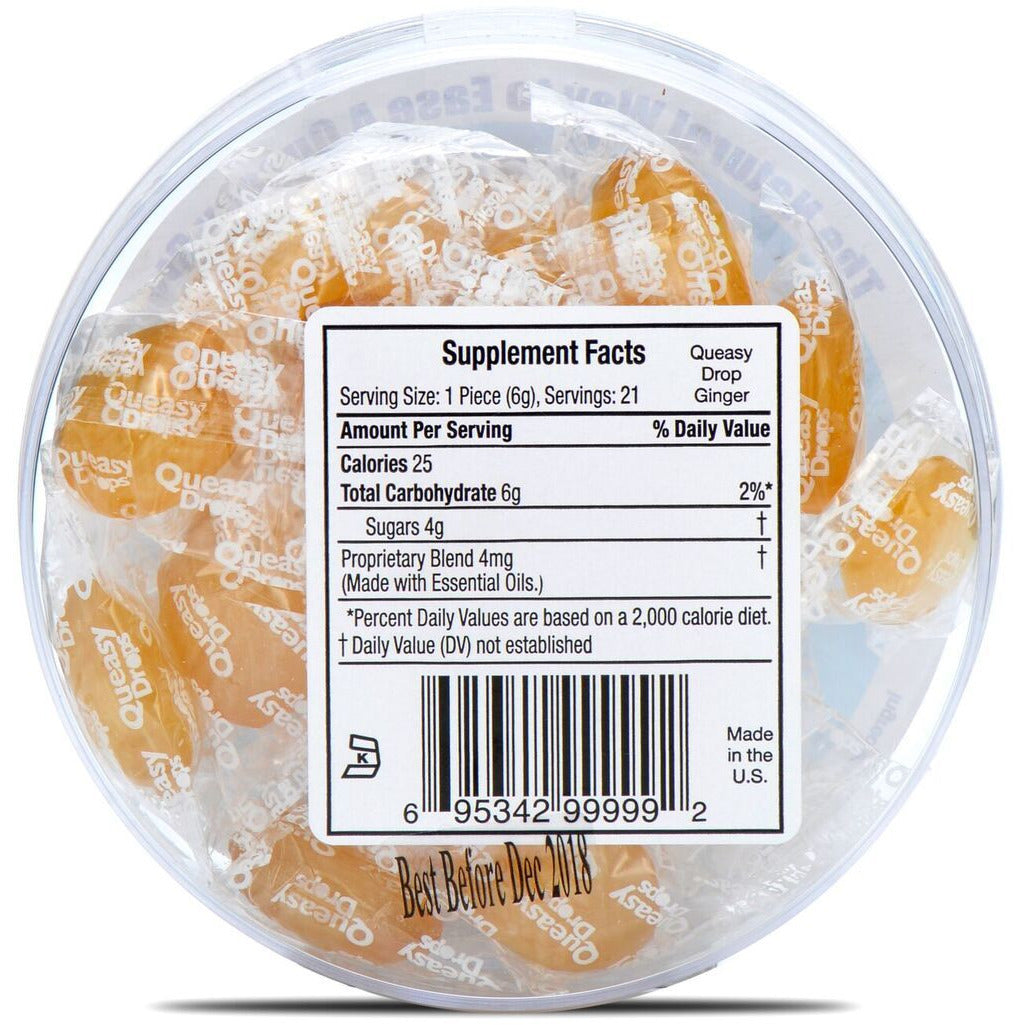 Natural Queasy Drops Ginger Nausea Relief Morning Sickness Remedy